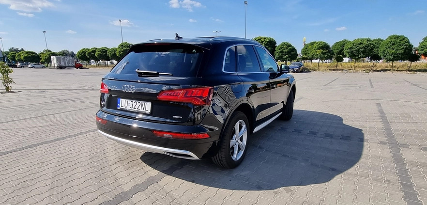 Audi Q5 cena 145600 przebieg: 66000, rok produkcji 2020 z Lublin małe 29